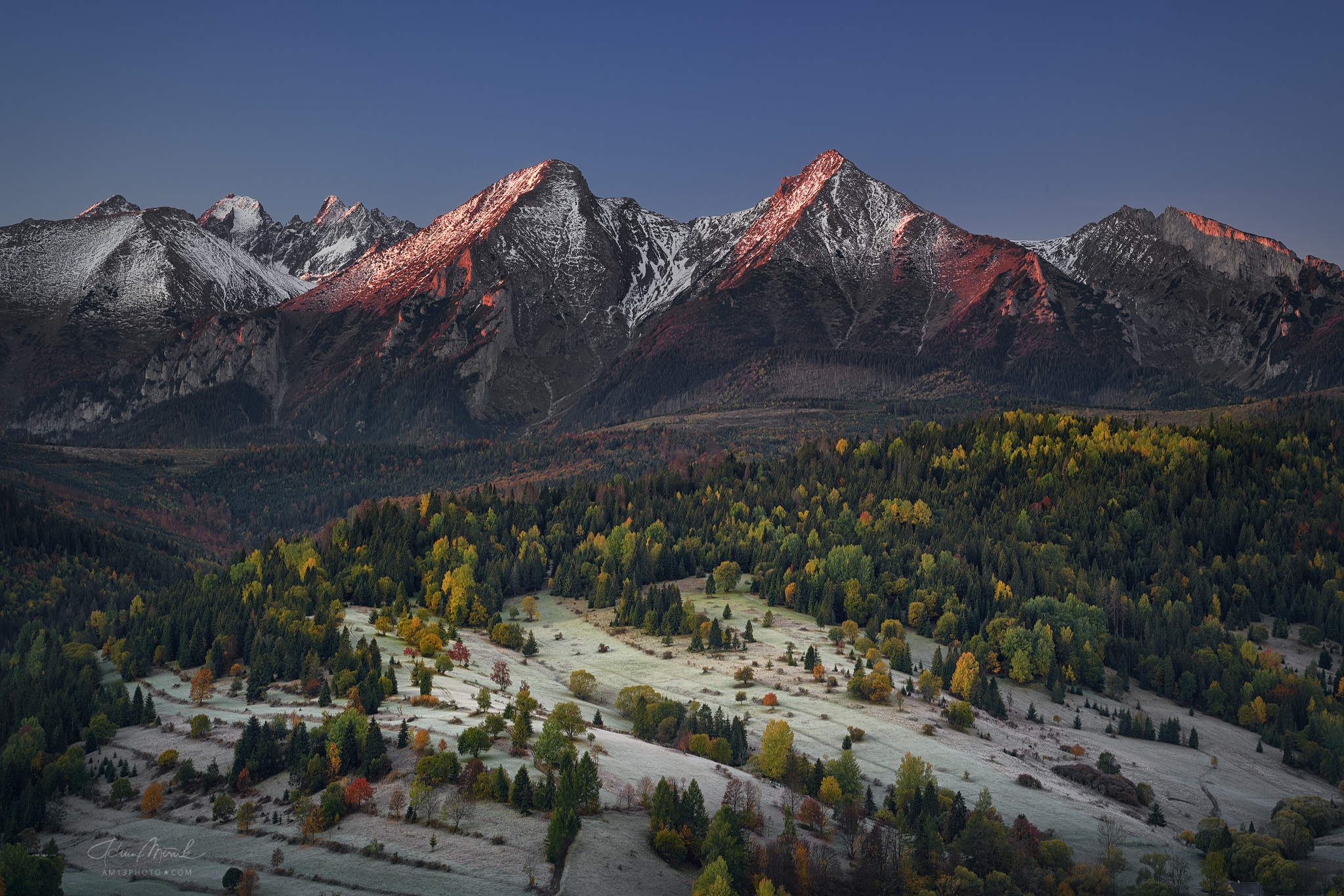 Magická jeseň pod Belianskymi Tatrami