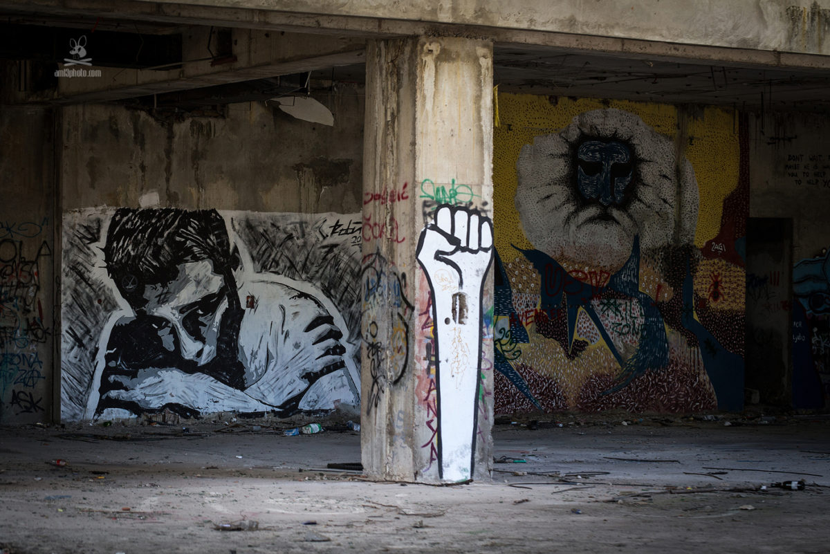 graffiti v Mostare