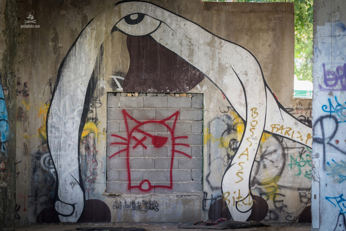 graffiti v Mostare
