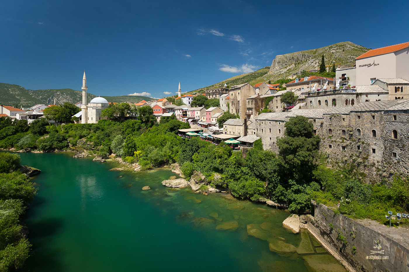 Mostar - moslimská časť