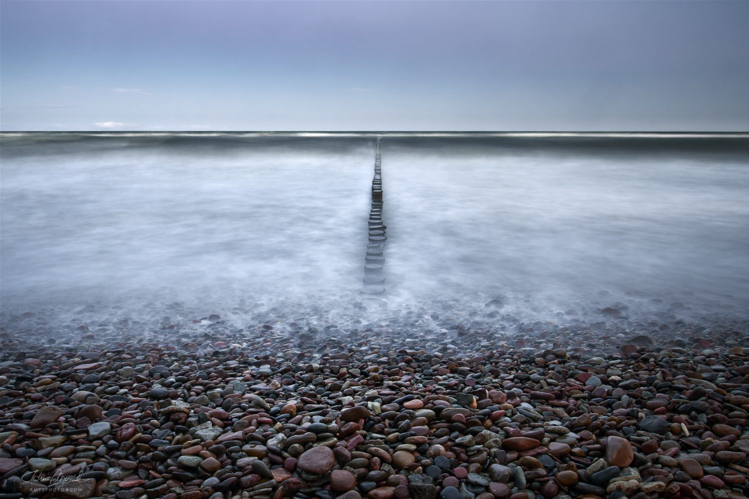 Stone sea, Baltic sea, Poland